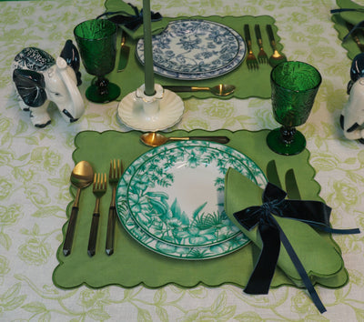 Monsoon Verdant Dinner Plate - Case of 12 Plates (+3 Bonus Plates) by Ro'Table - product image 15 for Resin Society