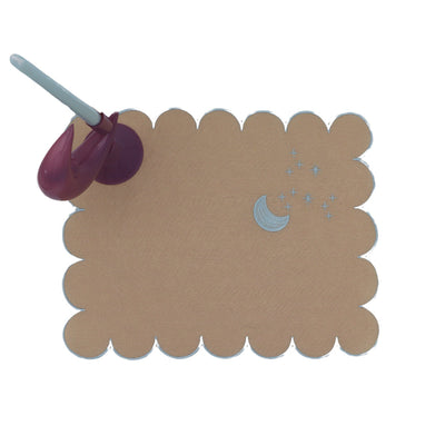 Moonbeam Napkin - Set of 4 by Ro'Table - product image 4 for Resin Society