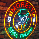 Moretti Birra Italiana Beer Neon Signs by Neon Signs Land - product image 3 for Resin Society