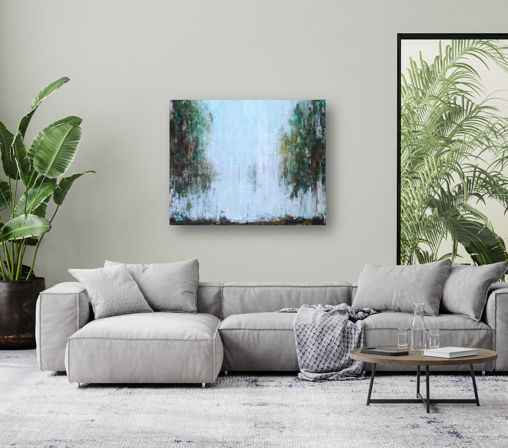 Morning Dew Artist Enhanced Canvas Print by John Beard Collection - product image 4 for Resin Society