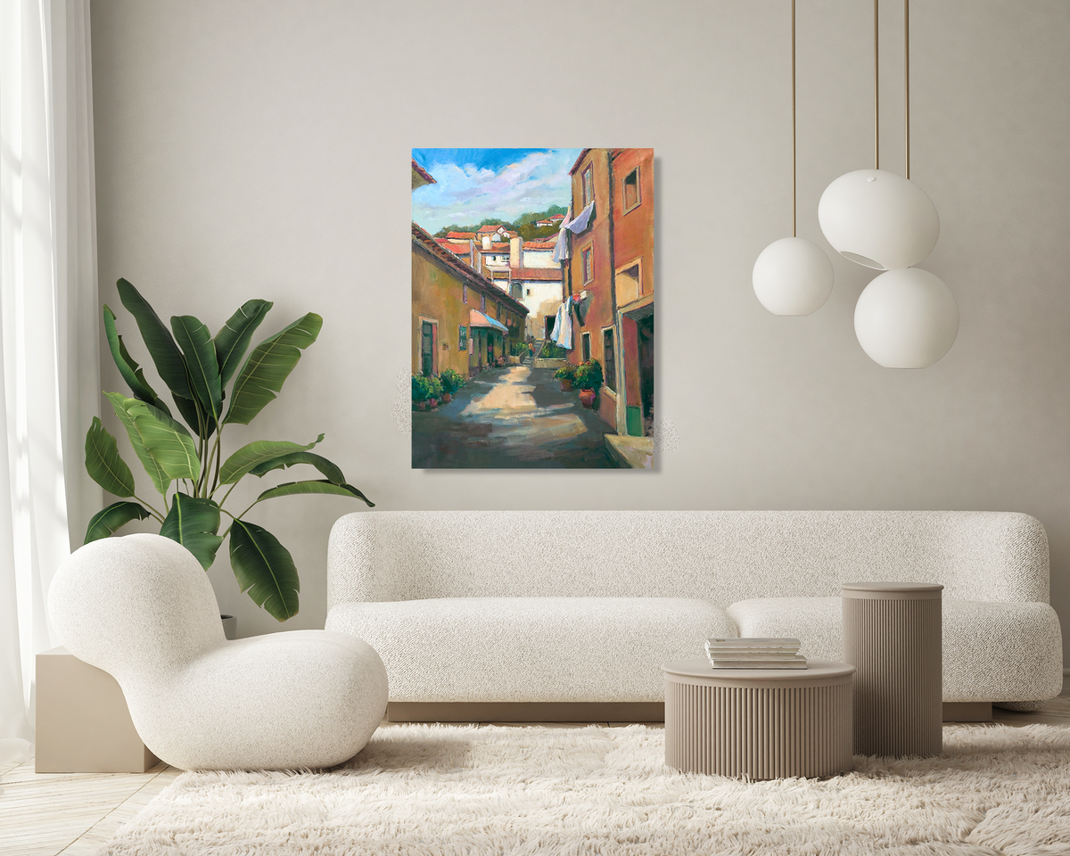 Morning Light Artist Enhanced Canvas Print by John Beard Collection - product image 4 for Resin Society