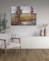 Morning on the Marsh Artist Enhanced Canvas Print by John Beard Collection - product image 3 for Resin Society