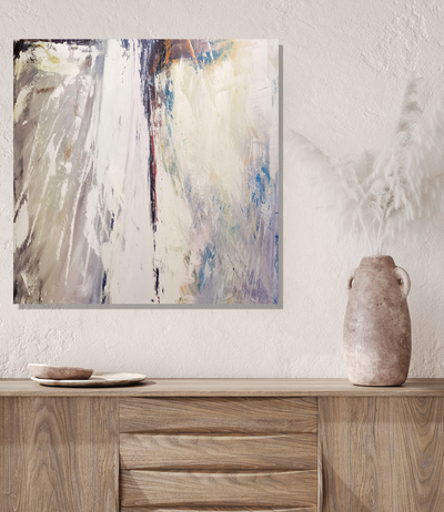 Mountain View Artist Enhanced Canvas Print by John Beard Collection - product image 4 for Resin Society
