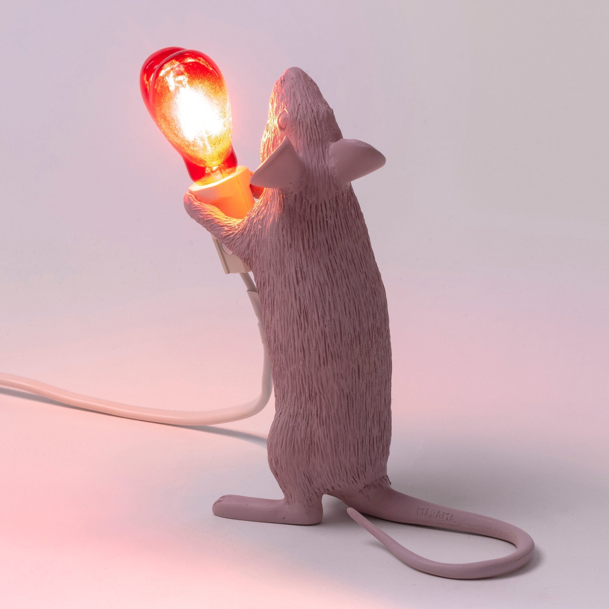 Mouse Lamp Love Edition detail image - Resin Society