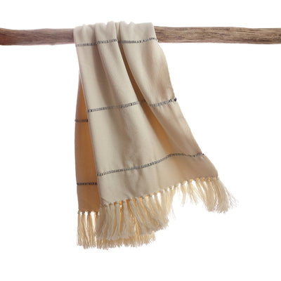 Black Multi Striped Throw Blanket by Homelosophy