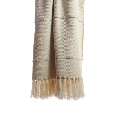 Grey Multi Striped Throw Blanket by Homelosophy