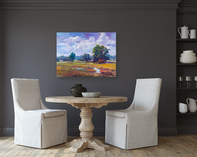Murrells Inlet Artist Enhanced Canvas Print by John Beard Collection - product image 2 for Resin Society