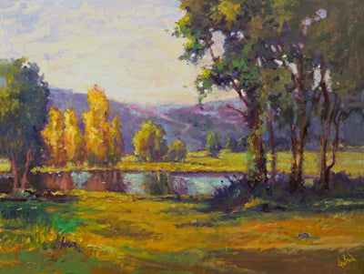 My Favorite Place Artist Enhanced Canvas Print by John Beard Collection - main product image for Resin Society