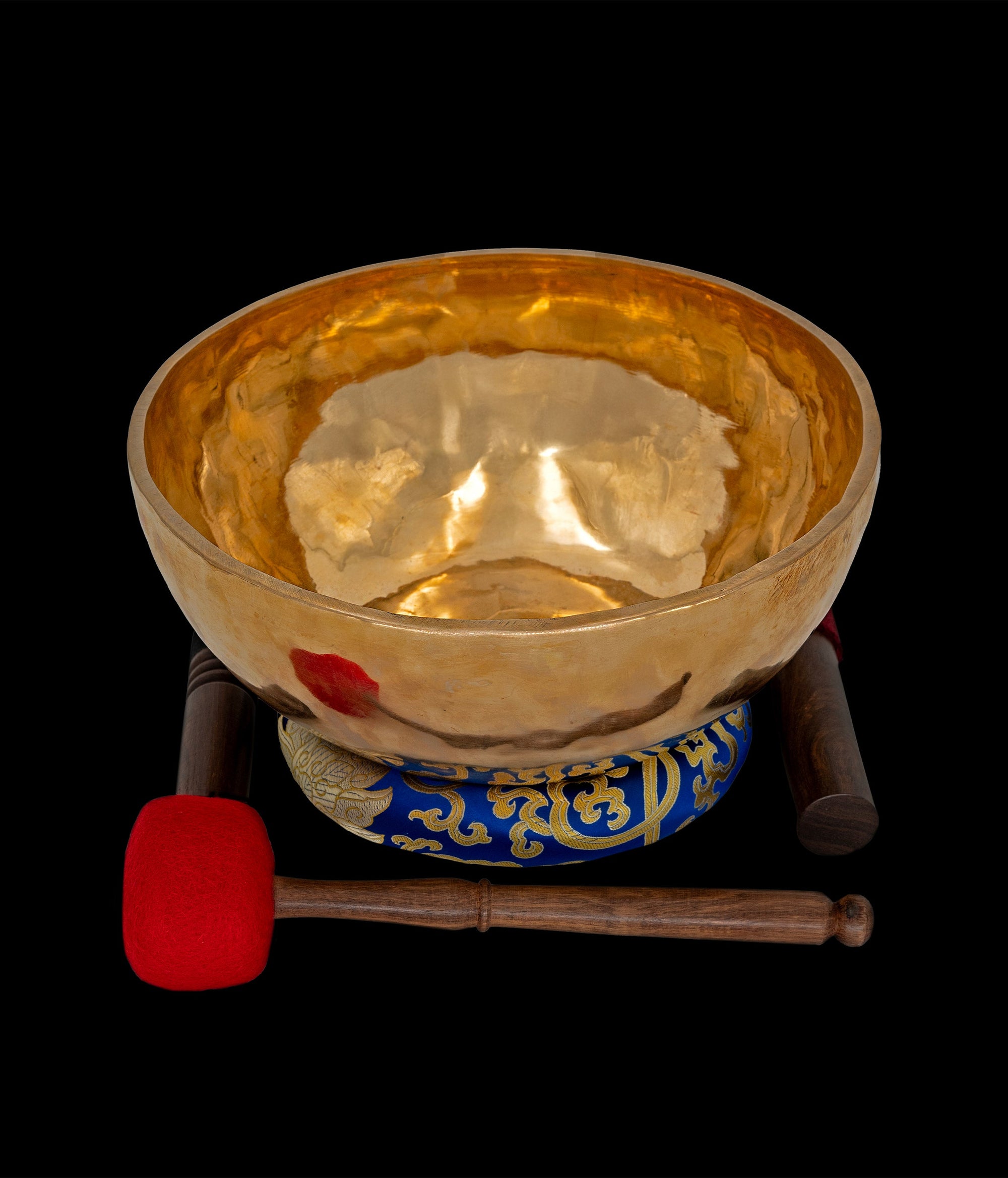 New Jambati Singing Bowl - A#2 114Hz 12 1/8" N15832 by Bodhisattva Trading Company - main product image for Resin Society