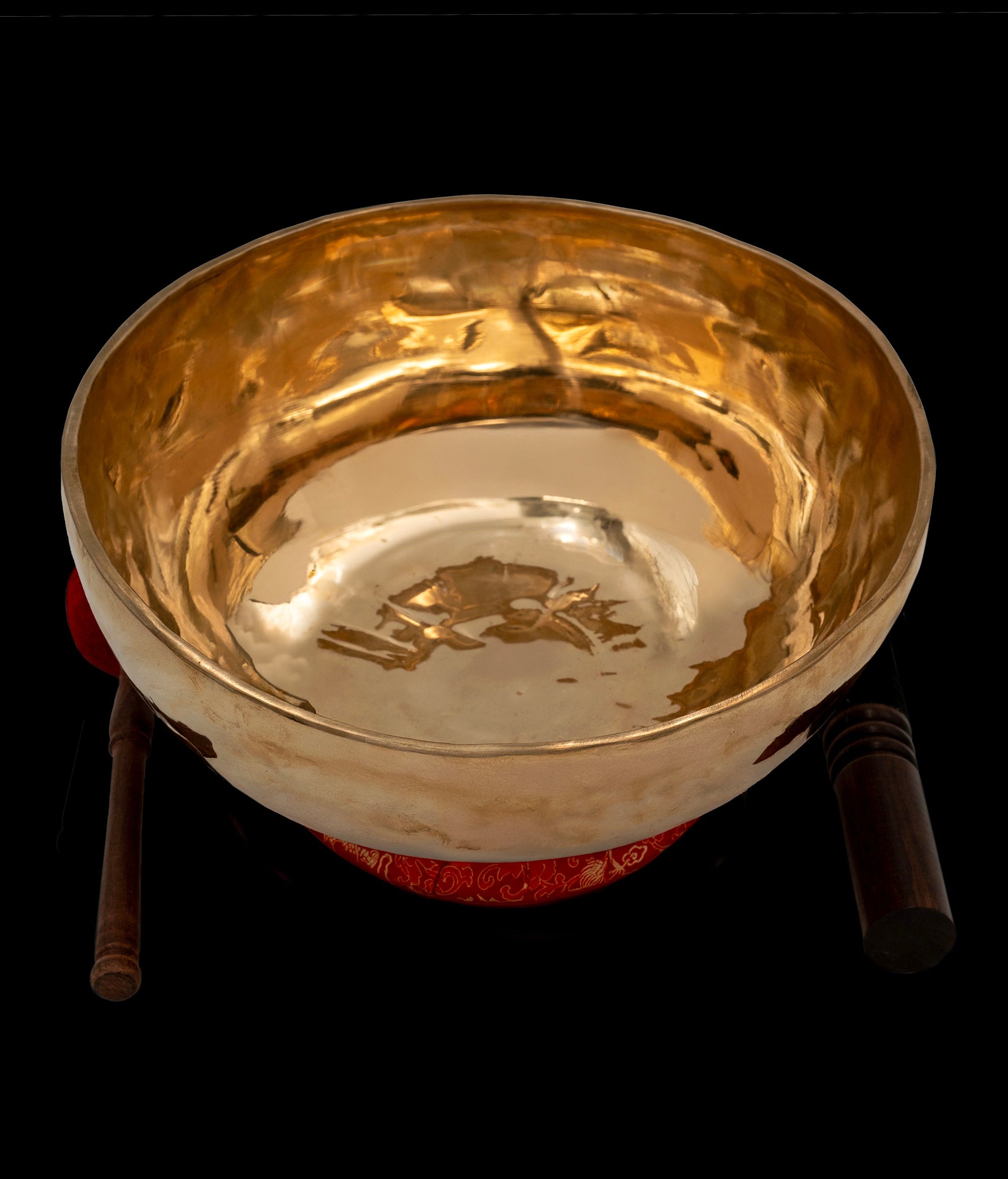 New Jambati Singing Bowl D#2 79Hz 14" N15902 by Bodhisattva Trading Company - main product image for Resin Society