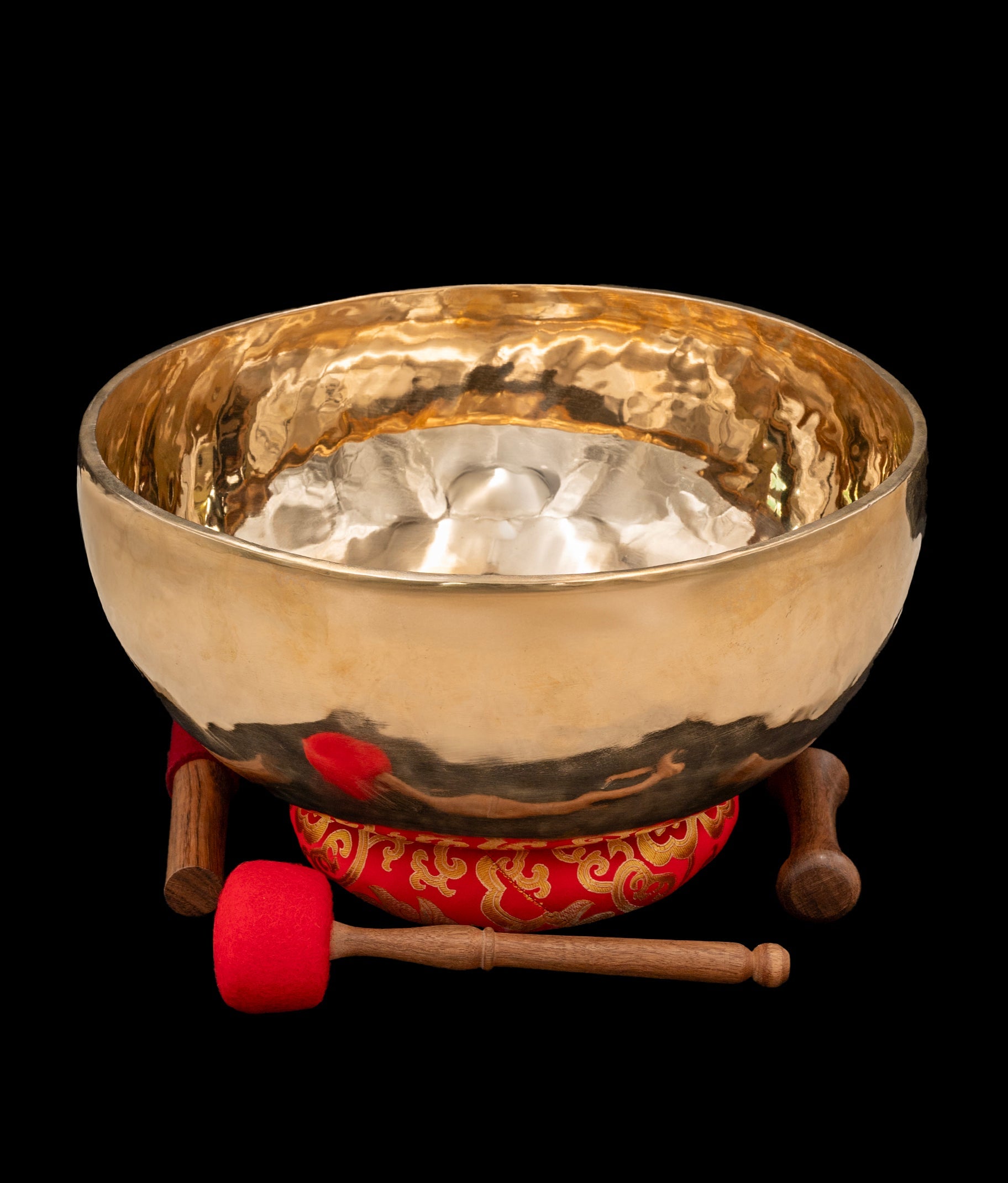 New Jambati Singing Bowl D#2 77Hz 15" N15930 by Bodhisattva Trading Company - main product image for Resin Society