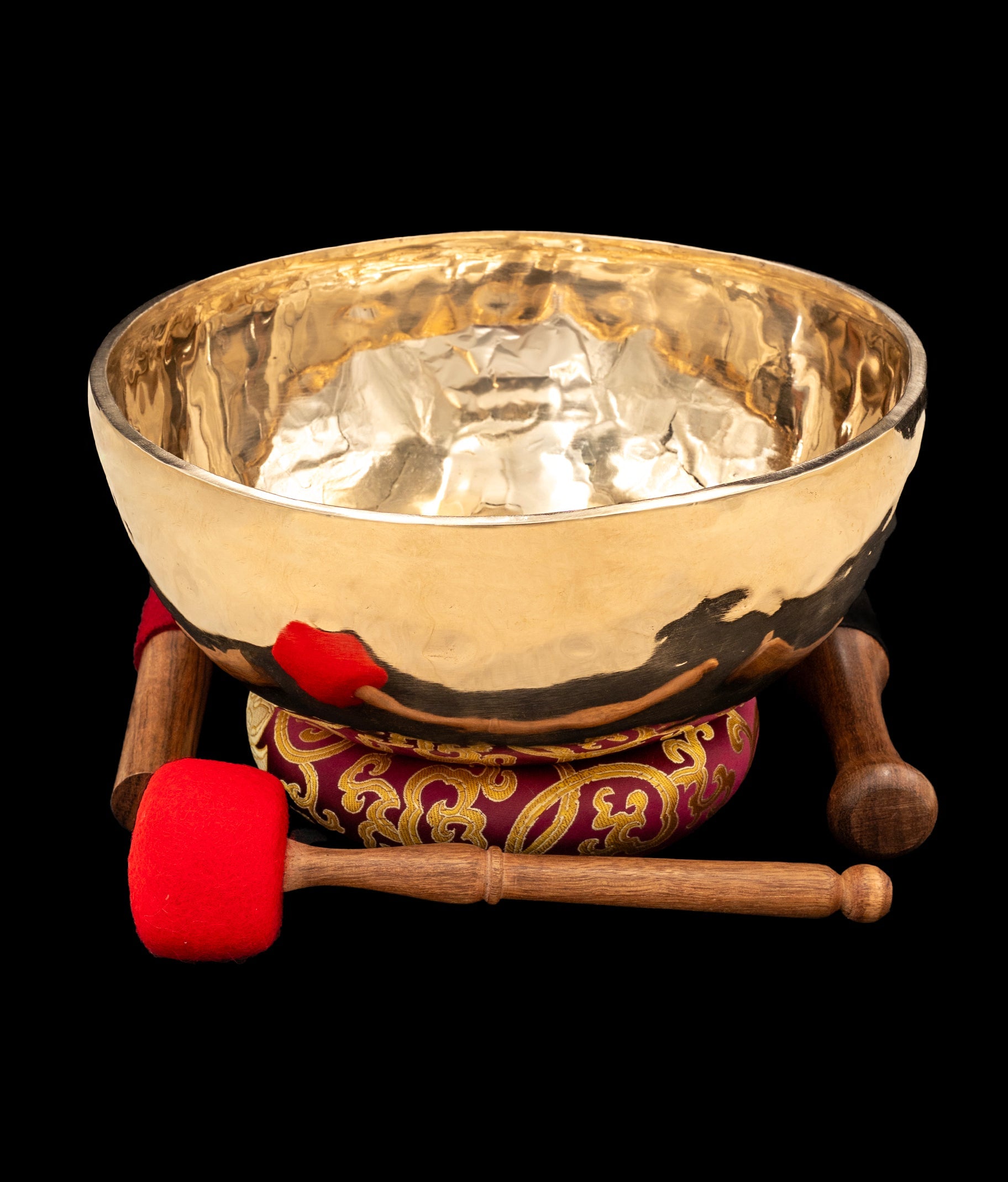 New Jambati Singing Bowl A2 109Hz 11.25" N15949 by Bodhisattva Trading Company - main product image for Resin Society