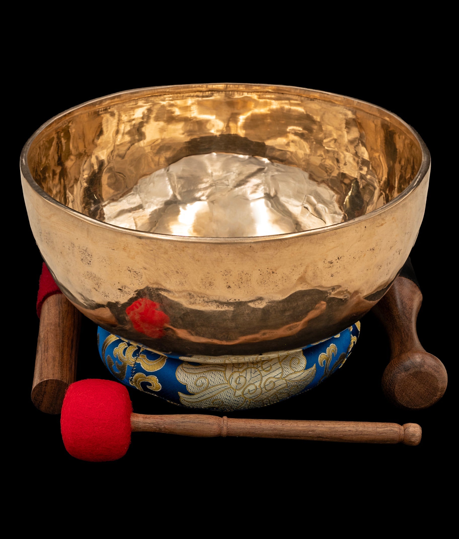 New Thadobati Singing Bowl A# 118Hz 9.75" N16225 by Bodhisattva Trading Company - main product image for Resin Society