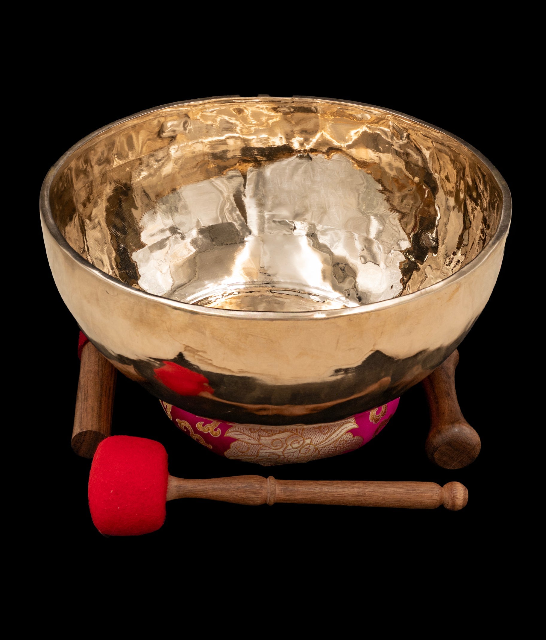 New Jambati Singing Bowl G 100Hz 12" N16226 by Bodhisattva Trading Company - main product image for Resin Society