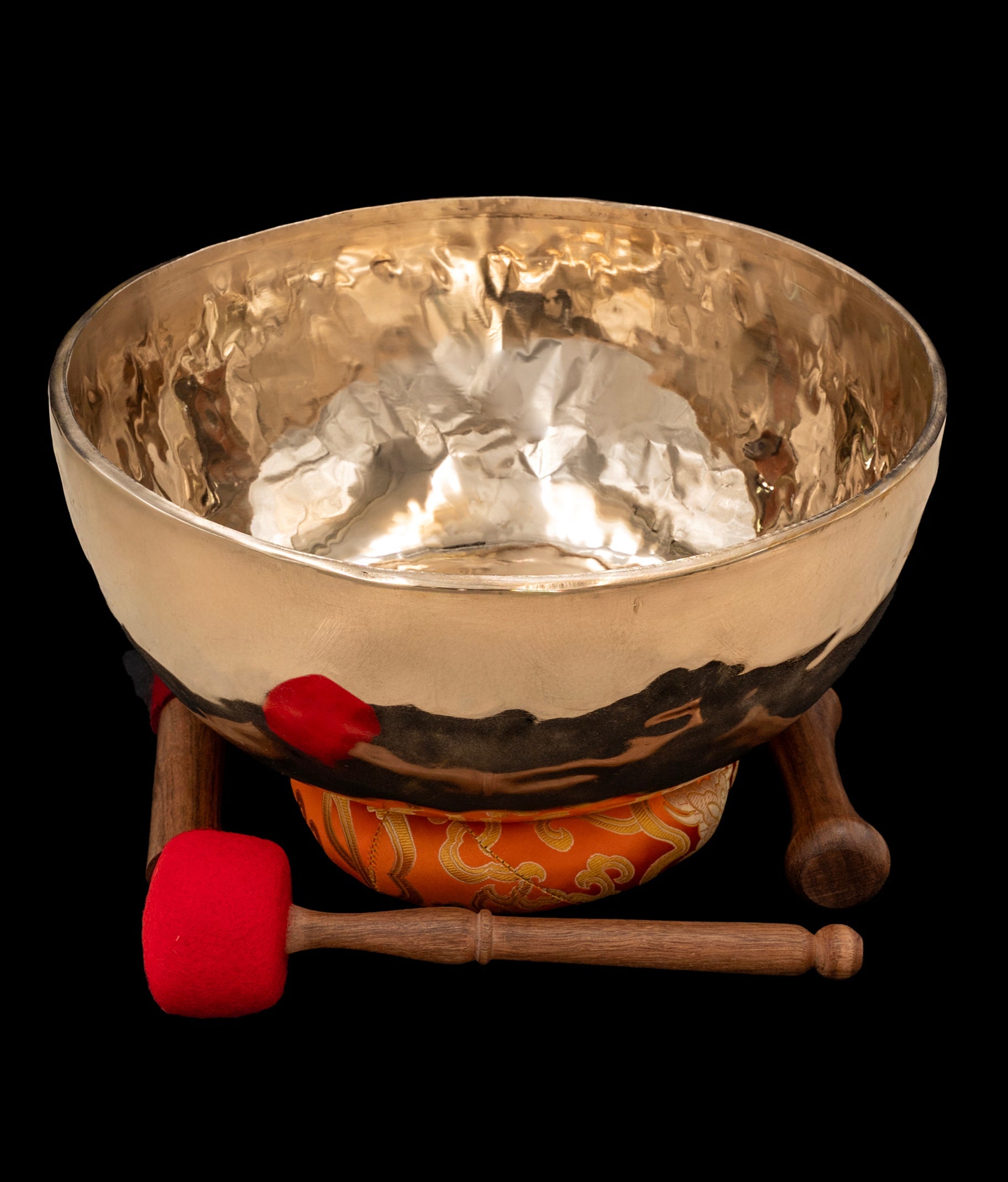 New Jambati Singing Bowl F2 88Hz 12.25" N16232 by Bodhisattva Trading Company - main product image for Resin Society