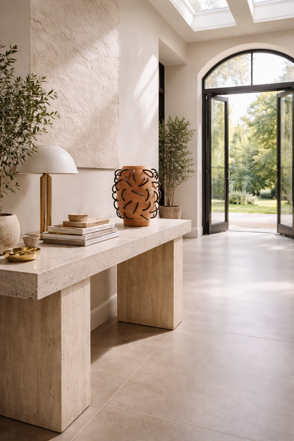 Nada Terracotta Vessel by Diego Olivero Studio from MESO