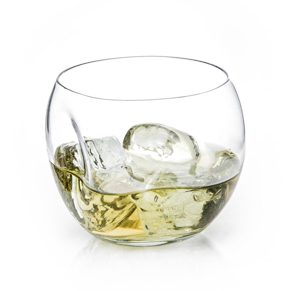 Dented Round Whiskey Tumbler by Mbare Ltd - main product image for Resin Society