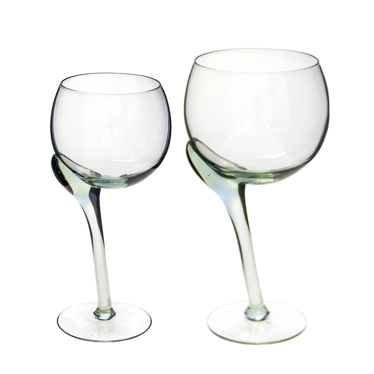 Crooked Stem Wine Glass by Mbare Ltd - main product image for Resin Society
