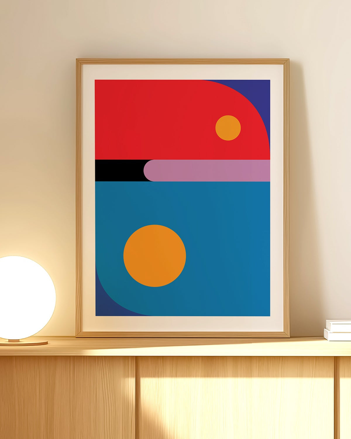 NIGHT TRAIN - Art Print by Holly McWhorter by Holly McWhorter Art: Paintings and Art Prints - main product image for Resin Society