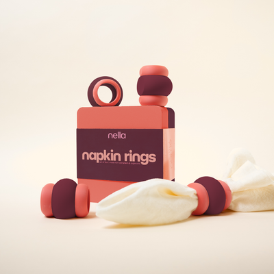 color-block napkin rings by nella home - product image 3 for Resin Society