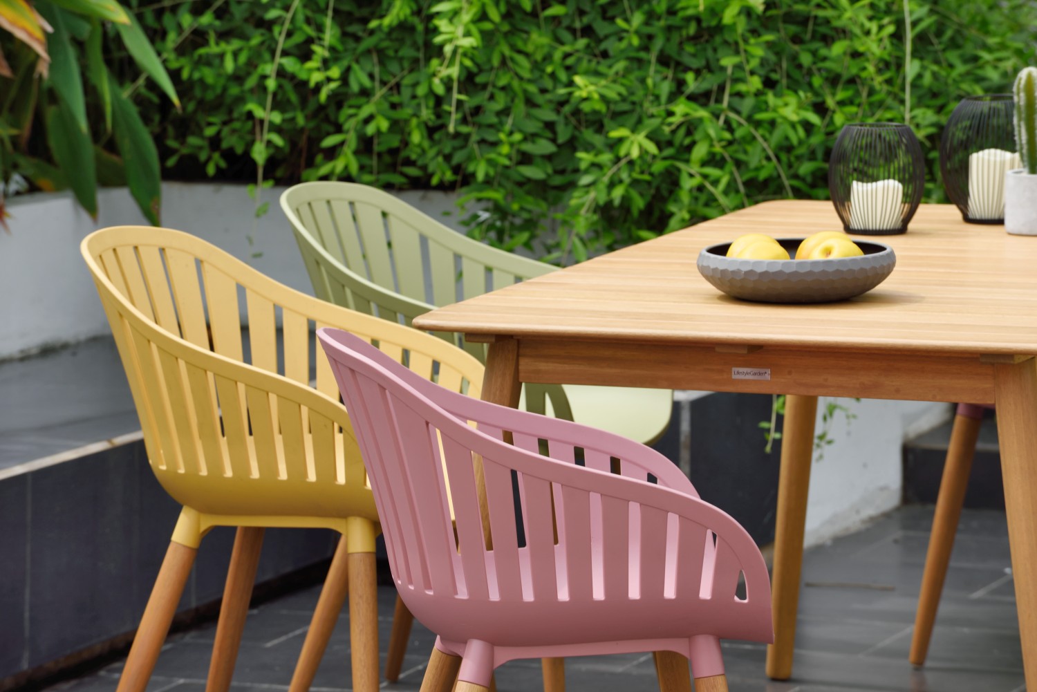 Nassau Rectangular Hardwood Table by LifestyleGarden US - product image 3 for Resin Society