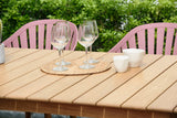Nassau Rectangular Hardwood Table by LifestyleGarden US - product image 2 for Resin Society