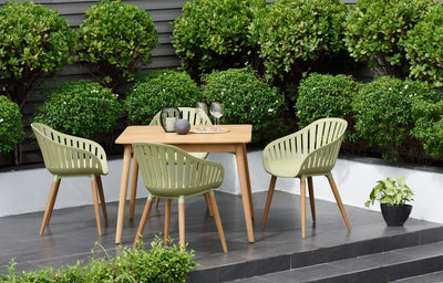 Nassau Square Hardwood Table by LifestyleGarden US - product image 3 for Resin Society