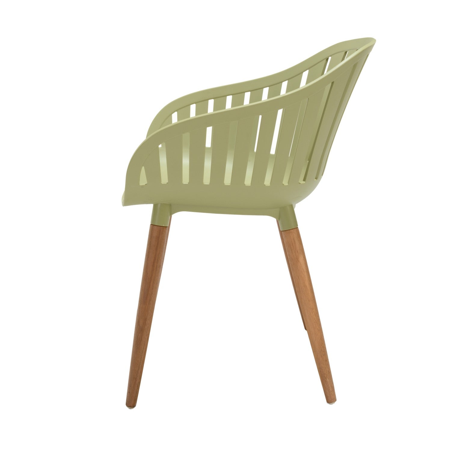 Nassau Carver Armchair In Sage Green Social Plastic® - 2pc by LifestyleGarden US - product image 6 for Resin Society