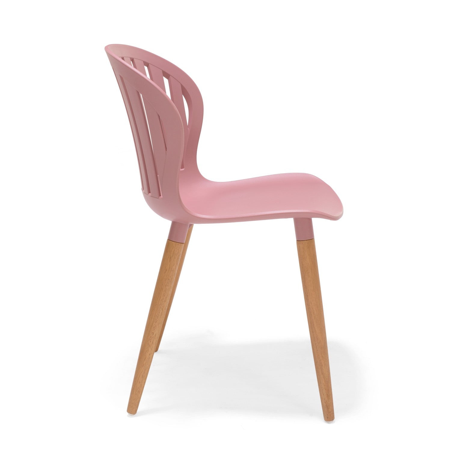 Nassau Side Chair in Peony Pink Social Plastic®- 2pc by LifestyleGarden US - product image 7 for Resin Society