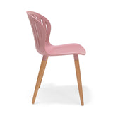 Nassau Side Chair in Peony Pink Social Plastic®- 2pc by LifestyleGarden US - product image 7 for Resin Society