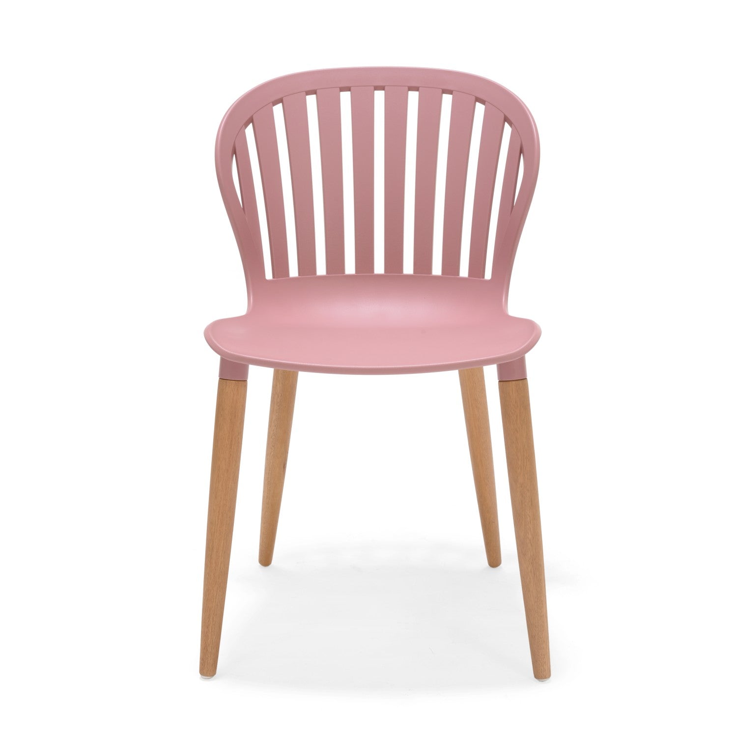 Nassau Side Chair in Peony Pink Social Plastic®- 2pc by LifestyleGarden US - product image 6 for Resin Society