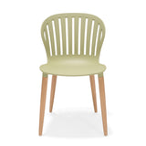 Nassau Side Chair In Sage Green Social Plastic® - 2pc by LifestyleGarden US - product image 6 for Resin Society