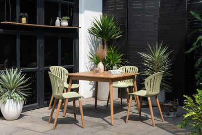 Nassau Square Hardwood Table by LifestyleGarden US - main product image for Resin Society