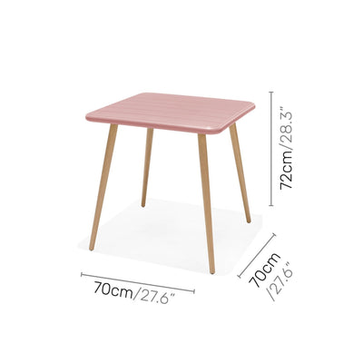 Nassau Bistro Set – Peony Pink Social Plastic® - 3pc by LifestyleGarden US - product image 7 for Resin Society