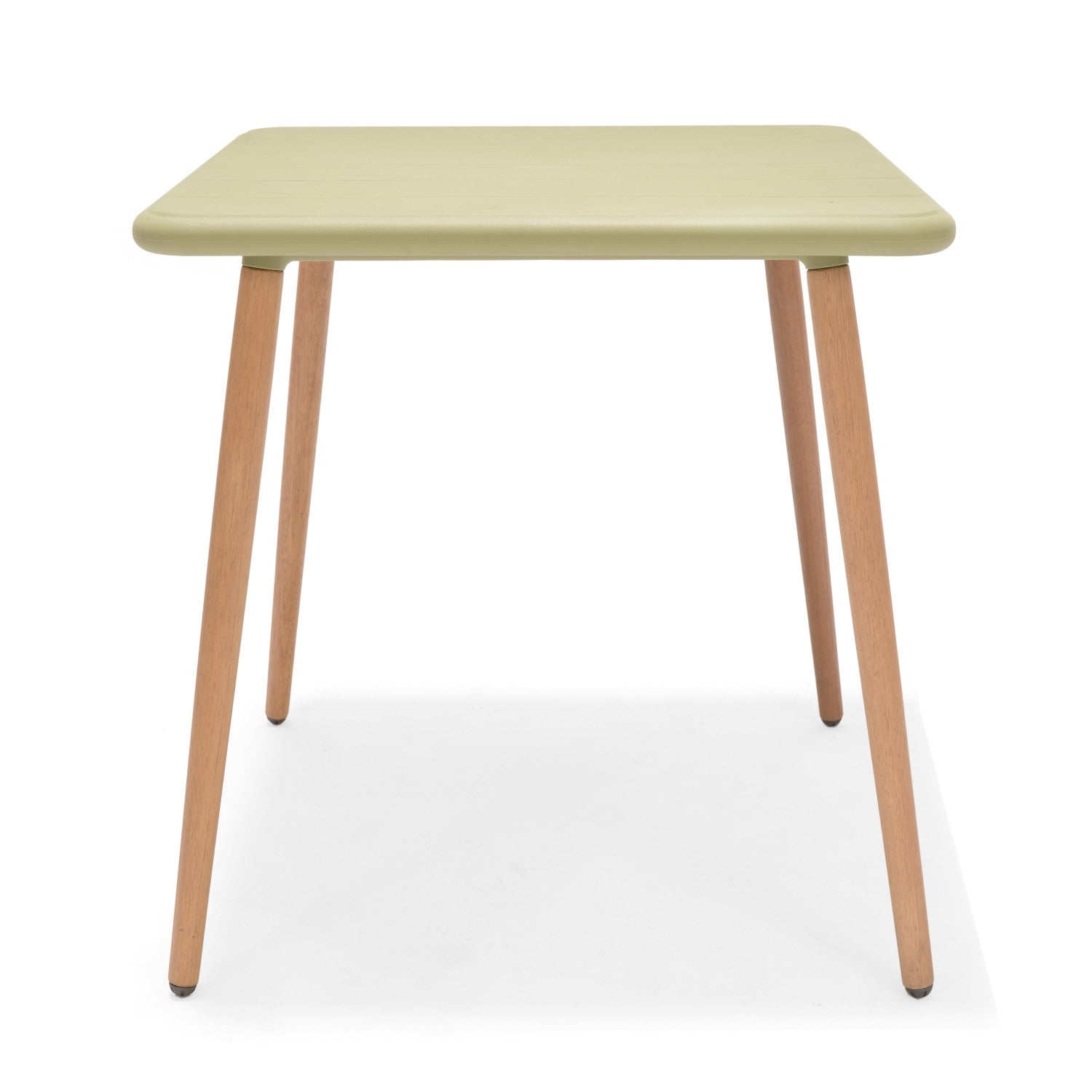 Nassau Square Table – Sage Green Social Plastic® by LifestyleGarden US - product image 6 for Resin Society