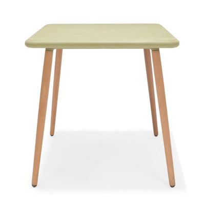 Nassau Square Table – Sage Green Social Plastic® by LifestyleGarden US - product image 6 for Resin Society