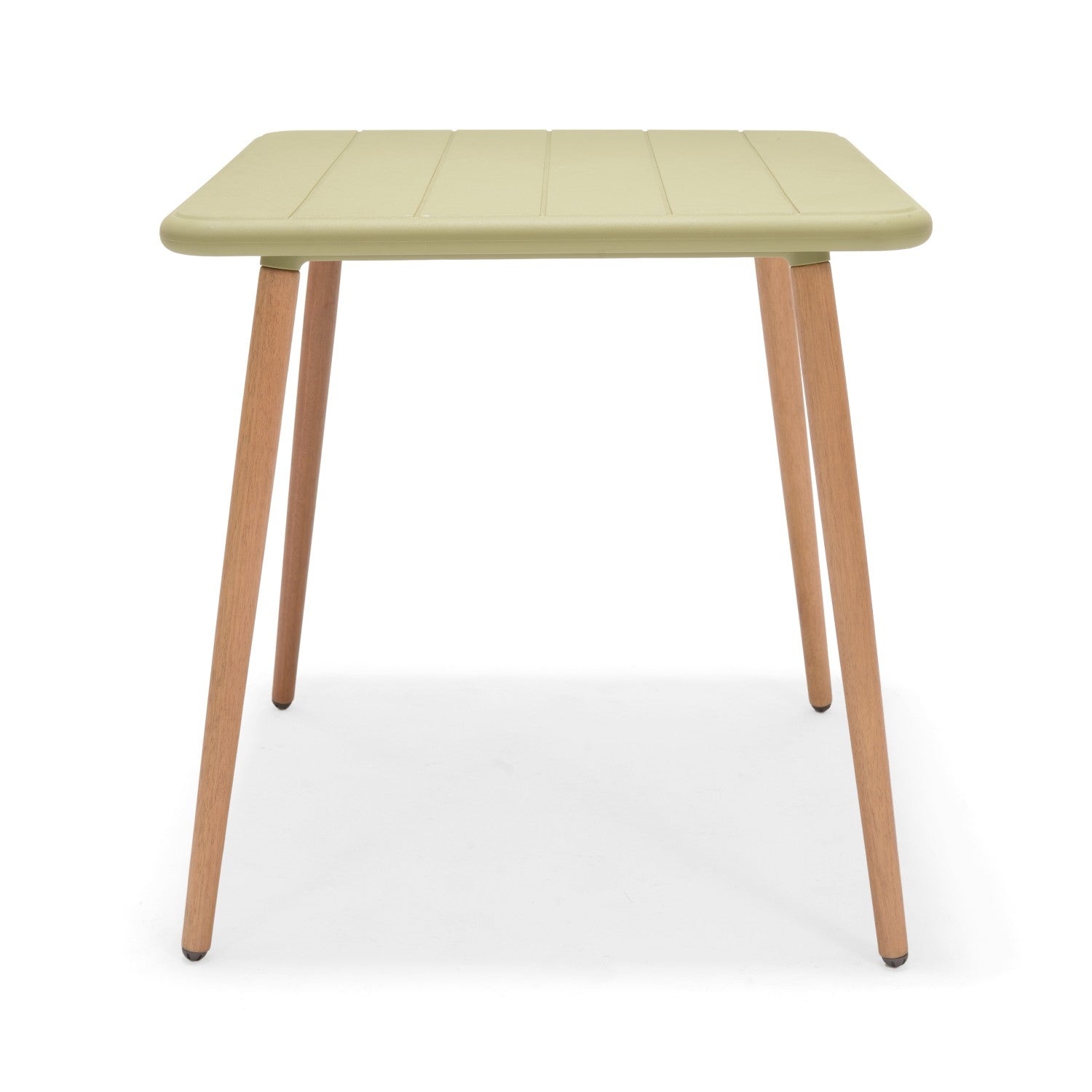 Nassau Square Table – Sage Green Social Plastic® by LifestyleGarden US - product image 7 for Resin Society