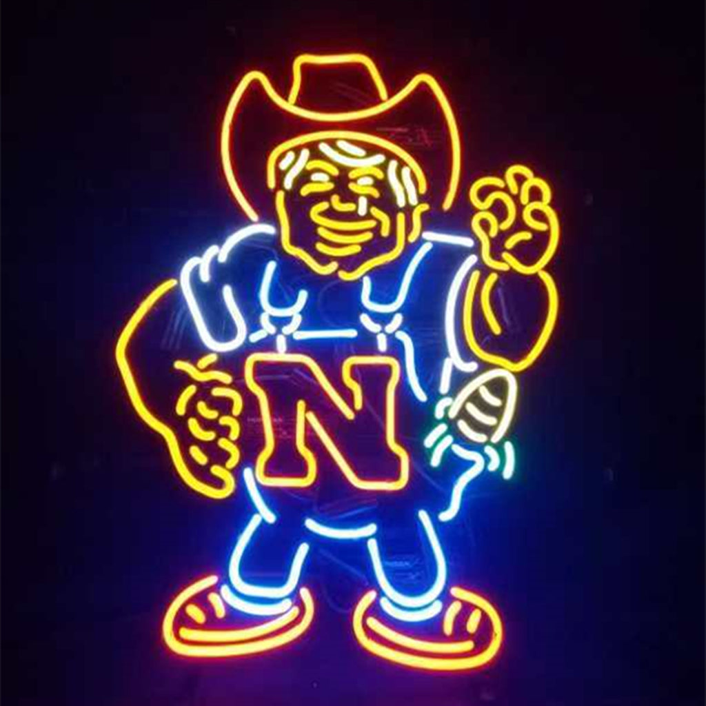 Nebraska Herbie Neon Signs by Neon Signs Land - main product image for Resin Society
