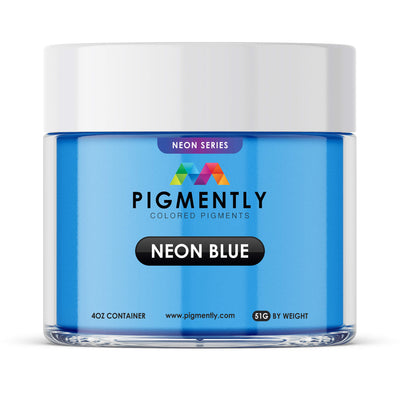 Neon Blue Epoxy Powder Pigment for resin crafts and epoxy projects
