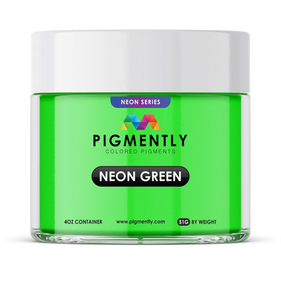 Neon Green Epoxy Powder Pigment for resin crafts and epoxy projects