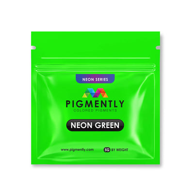 Neon Green Epoxy Powder Pigment for resin crafts and epoxy projects