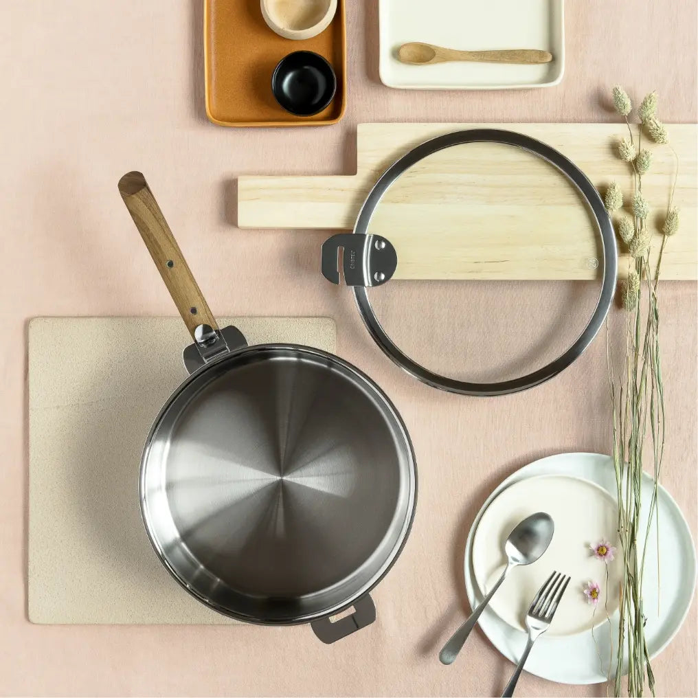 Non-Stick Saute Pan by CRISTEL USA - product image 2 for Resin Society