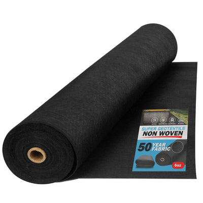 6 oz Non Woven Needle Punched Geotextile Filter Fabric roll