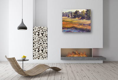 North Causeway Artist Enhanced Canvas Print by John Beard Collection - product image 2 for Resin Society