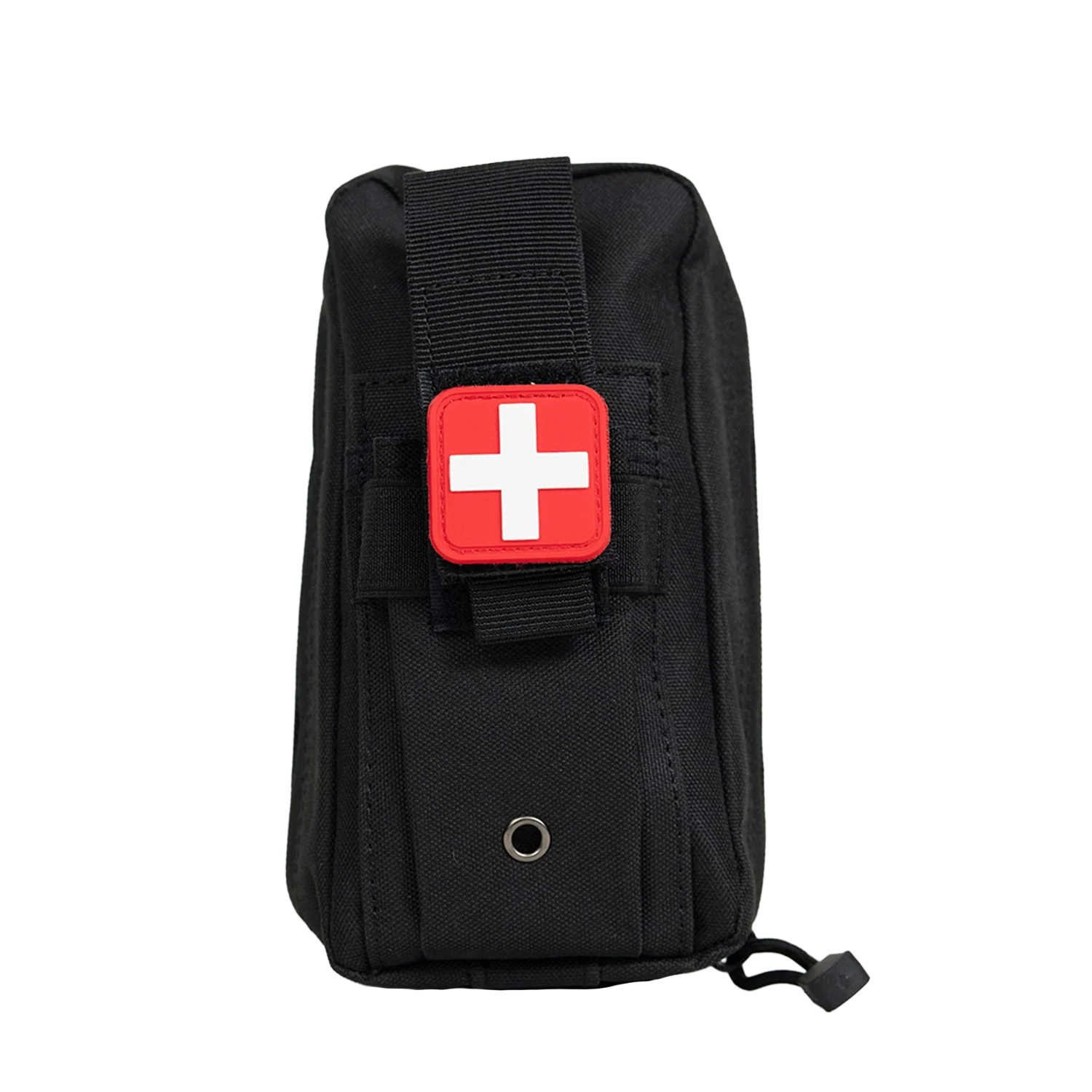 Emerge Survival On-Hand First Aid Kit (OHFAK) compact black case with organized medical supplies