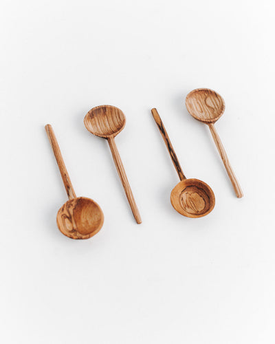 Olive Wood Condiment Spoon Set by Mbare Ltd - product image 4 for Resin Society