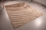 OMBRÉ – Custom Made Shearling and Cowhide Rug by Homelosophy