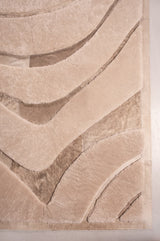 OMBRÉ – Custom Made Shearling and Cowhide Rug by Homelosophy