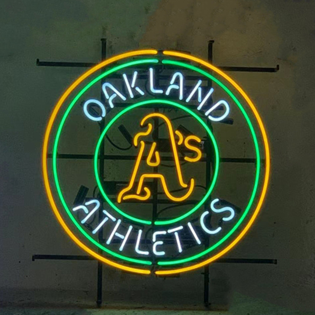 Oakland Athletics A's Neon Signs Light by Neon Signs Land - main product image for Resin Society