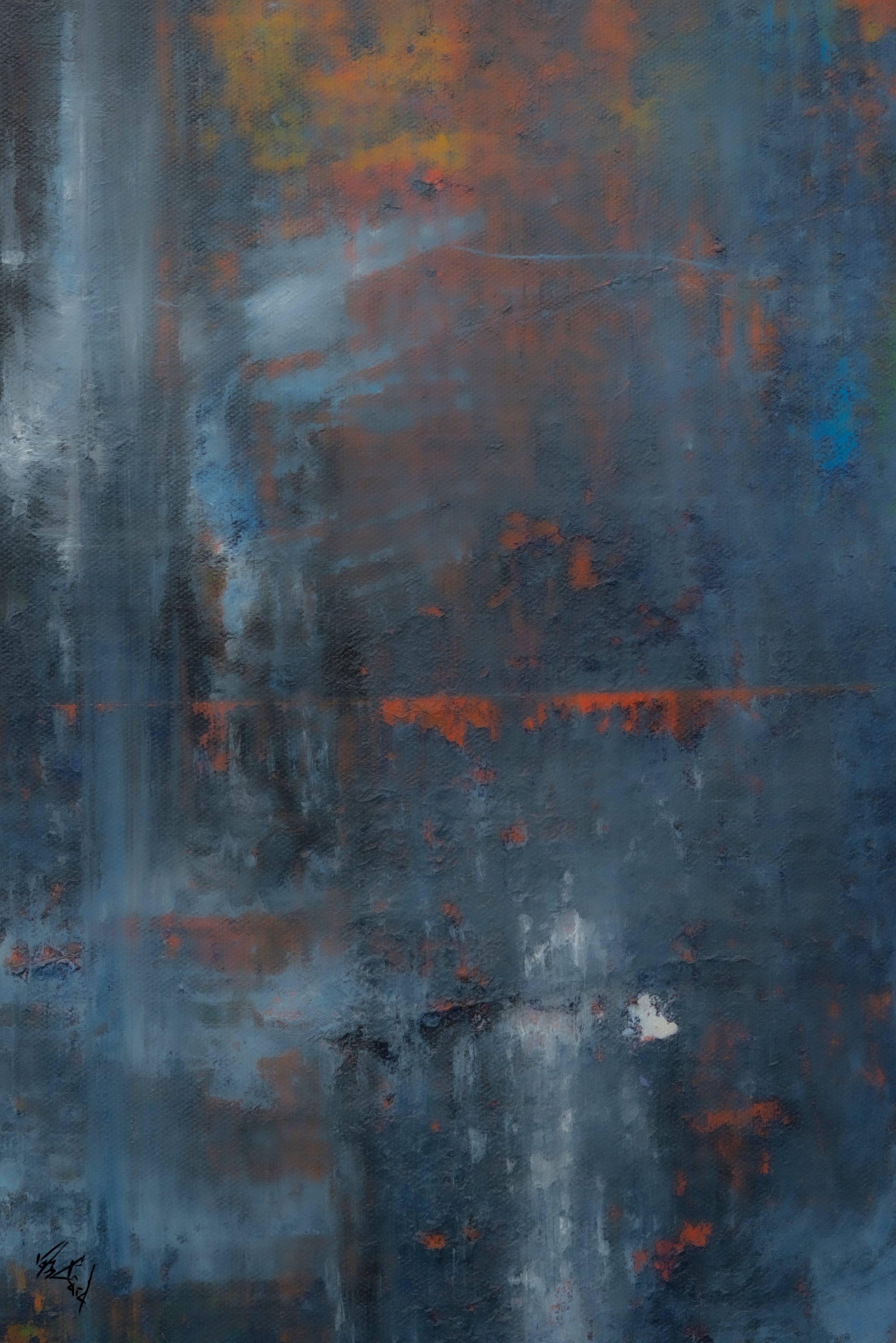 Oath Artist Enhanced Canvas Print by John Beard Collection - main product image for Resin Society